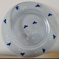 Large Decorative Glass Plate