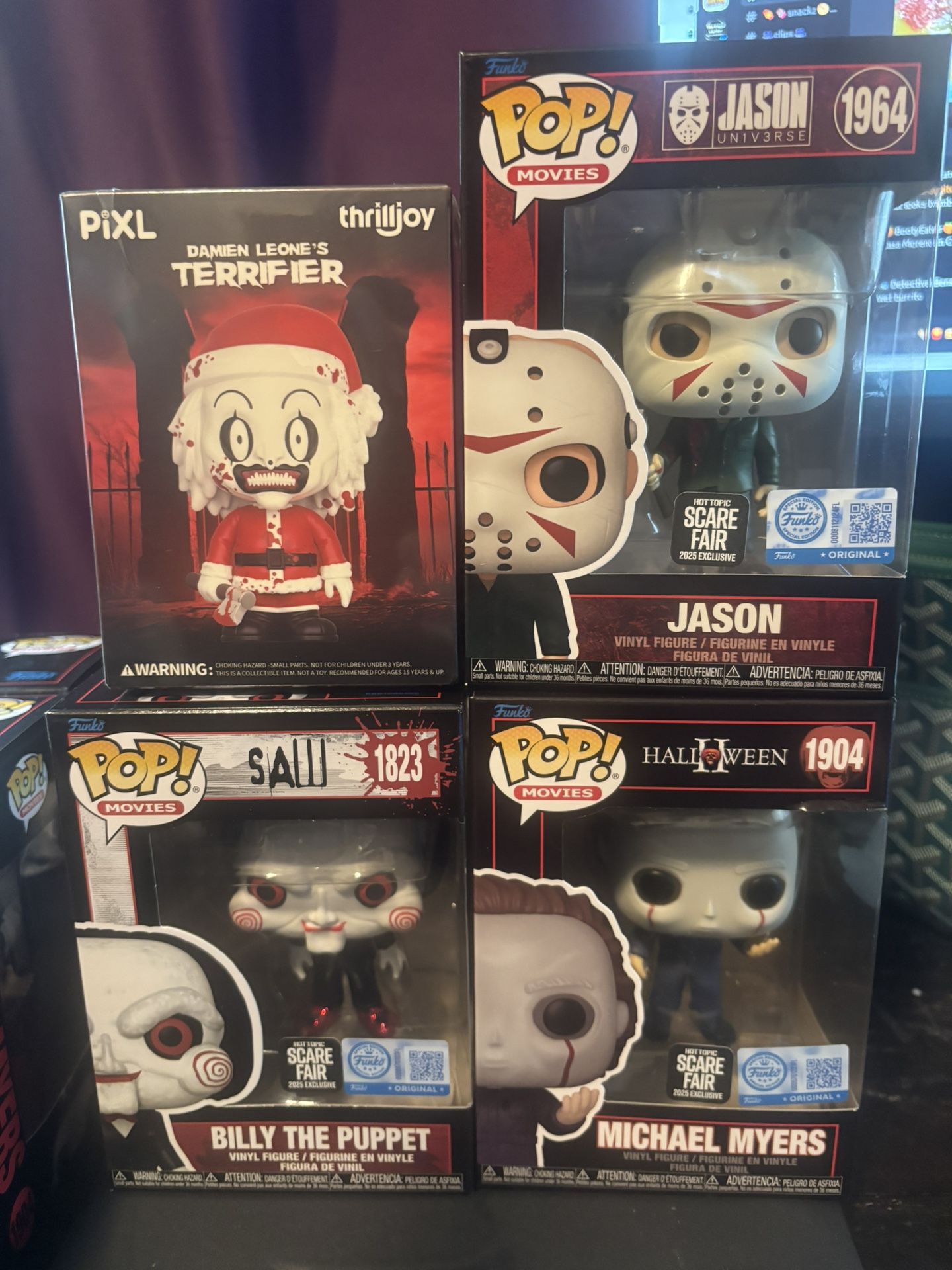 Halloween Funko Pop Bundle Hot Topic Scare Fair 