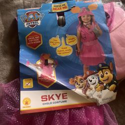 Skye Child Costume  Paw Patrol 