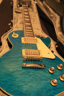 Epiphone Les Paul Standard - Quilted Aqua