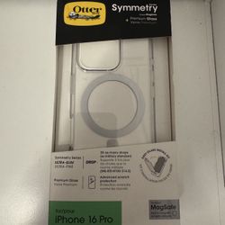 iPhone 16 Pro Symmetry Otter Box Series + Premium Glass 