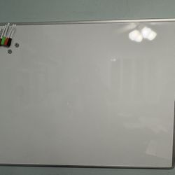 Whiteboard with Pens & Magnets