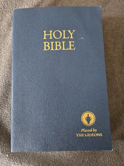 Free Softcover Blue Gideon Bible