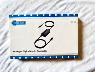 AUTOUTLET 192khz DAC Audio Converter, Optical to 3.5mm Converter, Optical Audio Cable to Aux Adapter for HDTV, Blu-Ray Players and Game Consoles