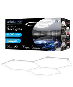 New in Box EnBrighten UnltraBrite Hex Lights 16,000 lumens