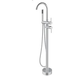 4.3 out of 5 stars (846) Aolemi Floor Mount Bathtub Faucet Freestanding Tub Filler Standing High Flow Shower Faucets Shower Mixer Taps, Swivel Goosene