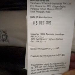 Queen size mattress -$50