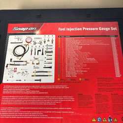 Snap On Master Fuel Pressure Test Kit