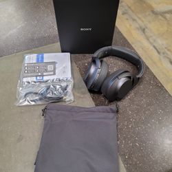 New Sony Bluetooth noise canceling headphones. Model: WH-H900N.

$135 FIRM