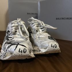 Balenciaga Runner Graffiti Sneakers 