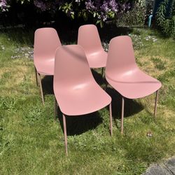Pink Isla Dining Chairs (Set Of 4)