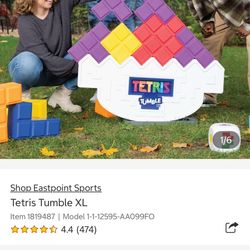 Tetris Tumble XL game. ( New)