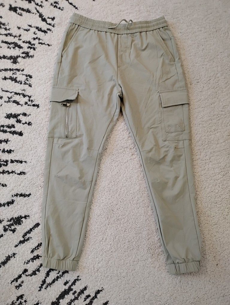 Women's cargo pant Drawstring Tapered , Size 42, Mania Jeans