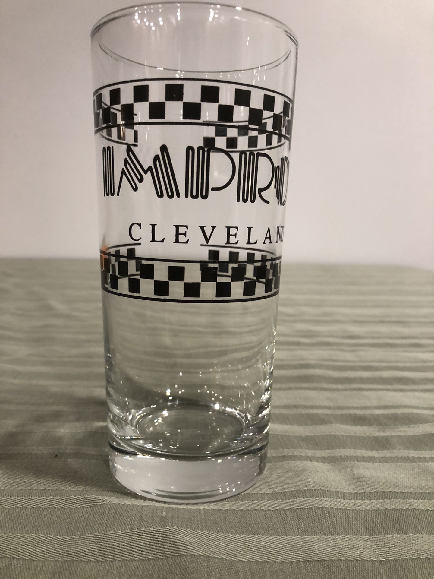 Improv Cleveland Vintage Glass