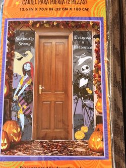 Nightmare Before Christmas Halloween Door Banner Set