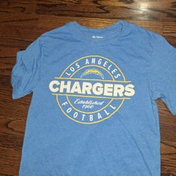CHARGERS T SHIRT SMLL