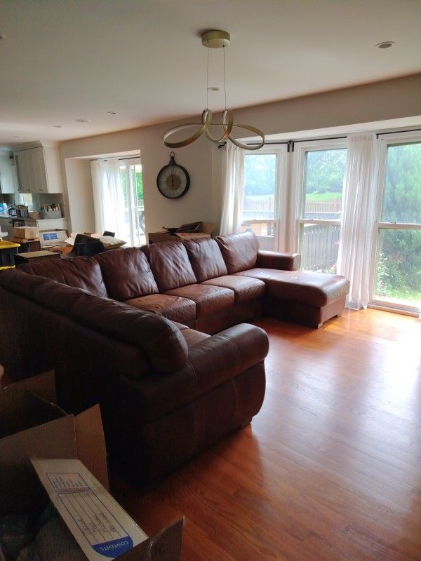 Used Leather Couch