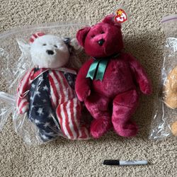 New TY 14” Beanie Babies 