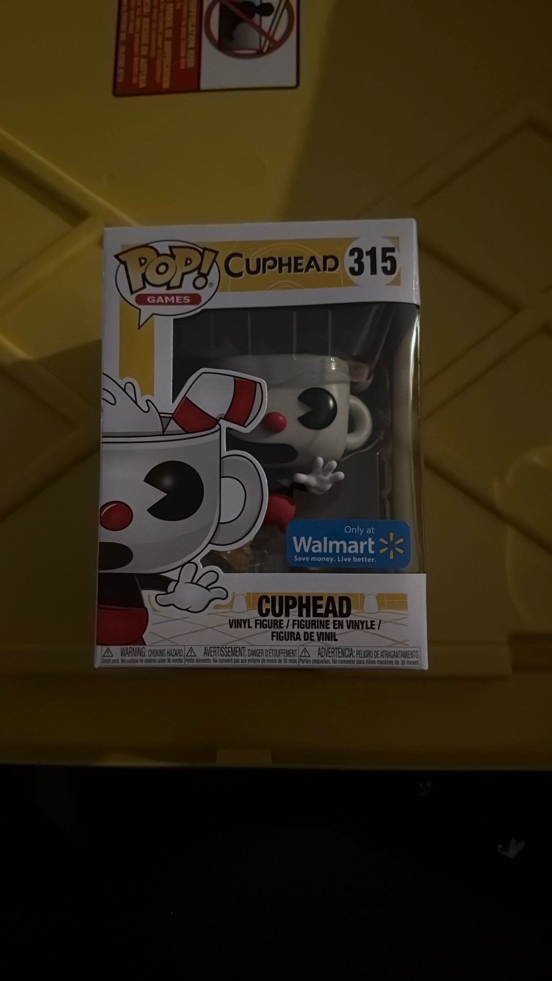 Funko Pop! Vinyl: Cuphead - Cuphead - Walmart (Exclusive) #315