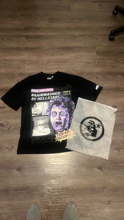 Hellstar L purple T shirt