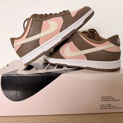 Nike SB Dunk Low Cacao Wow Pink Size 11 Men NEW Cherry Brown Skate Shoes
