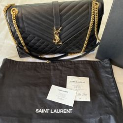 YSL Large Envolope Purse 