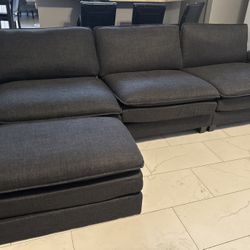 Couch With Chaise-300.00