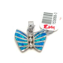 925 Silver Butterfly Pendant 3.20g 153688/3