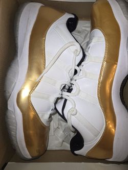 Nike Air Jordan 11 XI Low/ Gold/ Closing Ceremony Sz 13 Vnds