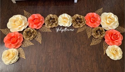 Paper flowers 🌸 Flores de papel