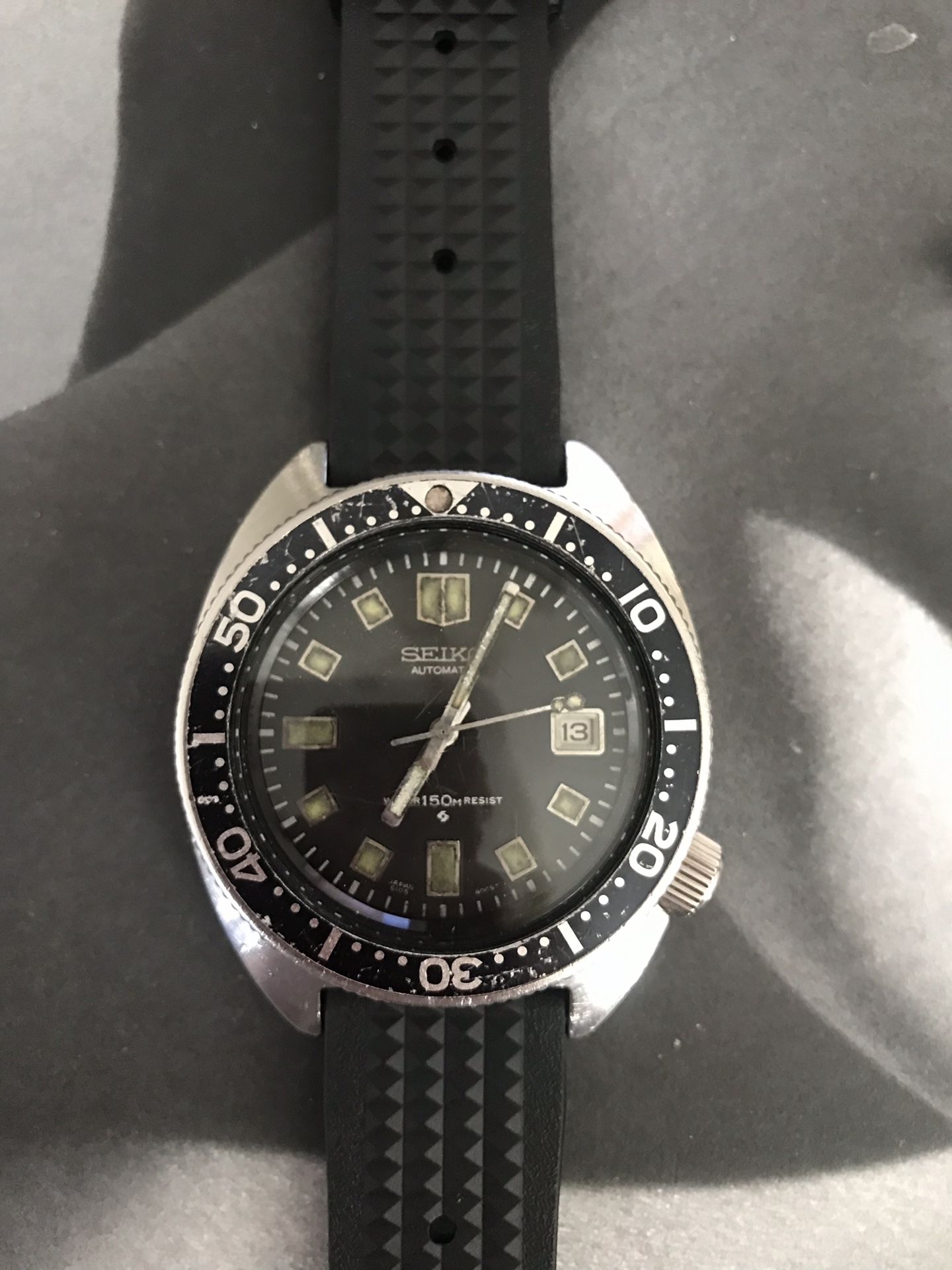 Seiko 1605 vintage dive watch