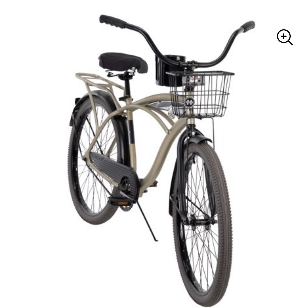 Men’s Huffy Beach Cruiser With Accessories 