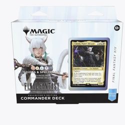 Final Fantasy COLLECTORS EDITION Commander Deck. 