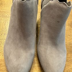 New Suade Boot Shoes - size 10