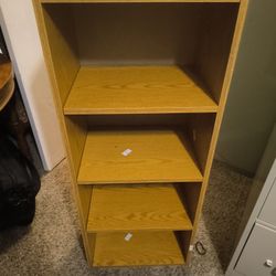 1"d X 39.5"H X  16.5"W Shelves.