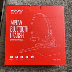 MPOW BLUETOOTH WIRELESS HEADSET NEW