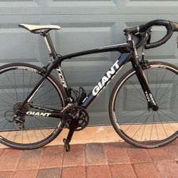 Giant TCR carbon fiber Road Bike 54 cm ready to ride