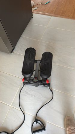 Mini Stepper with Resistance Bands