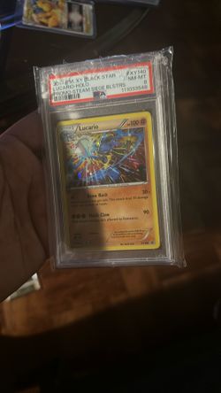 Lucario XY Black Star PSA 8