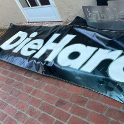 DieHard Vinyl Banner 142” x 36”