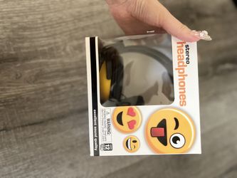 Emoji Wired Headphones For Kids Only For $2