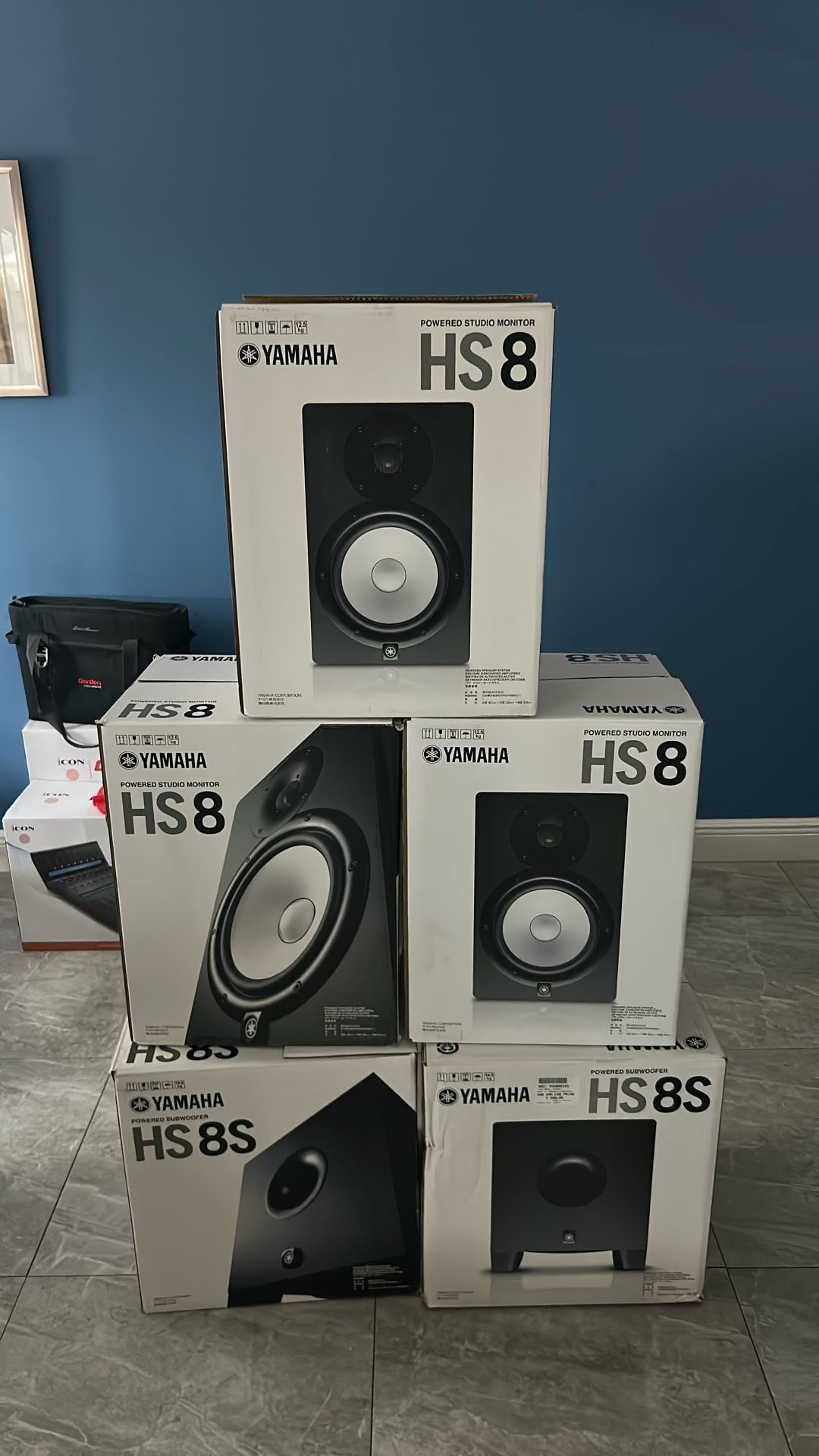 Yamaha HS8 Speakers & HS8S Subwoofers