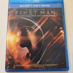 $5 BLU RAY. FIRST MAN. $5 OR TRADE FOR A MOVIE TITLE I DO NOT ALREADY OWN. BLU RAY ONLY NO DIGITAL .