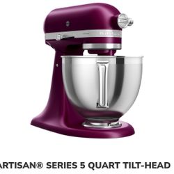 Brand New Kitchen Air Mixer 5qt Artisan Series With 6 Accessories 