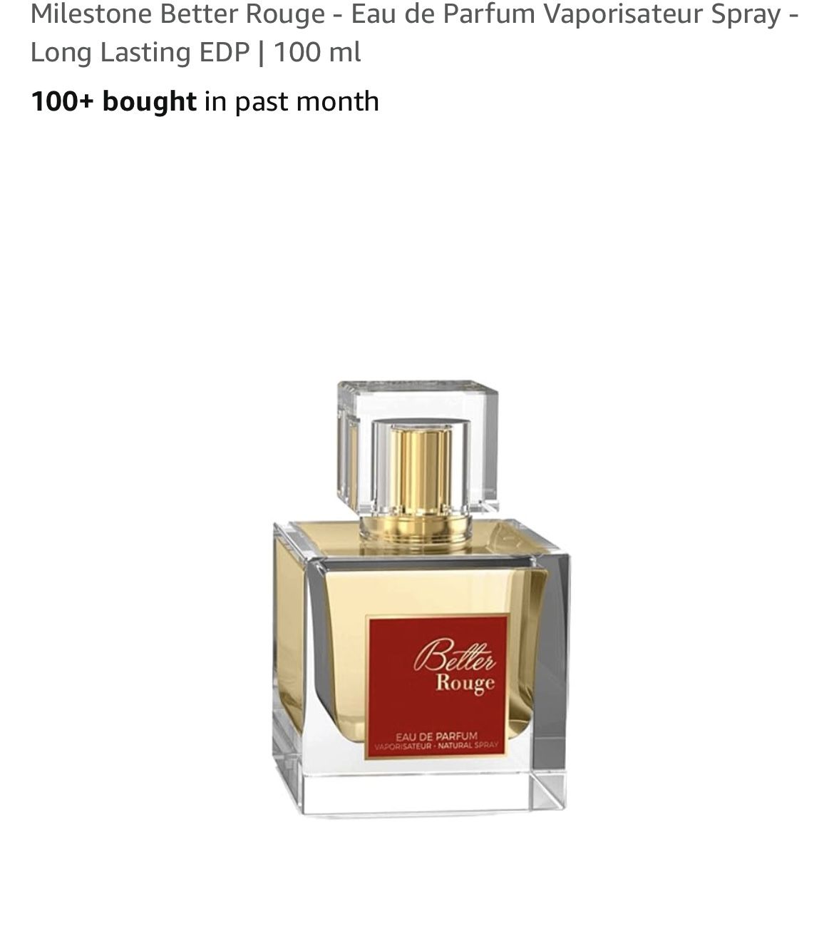 Better rouge Perfume