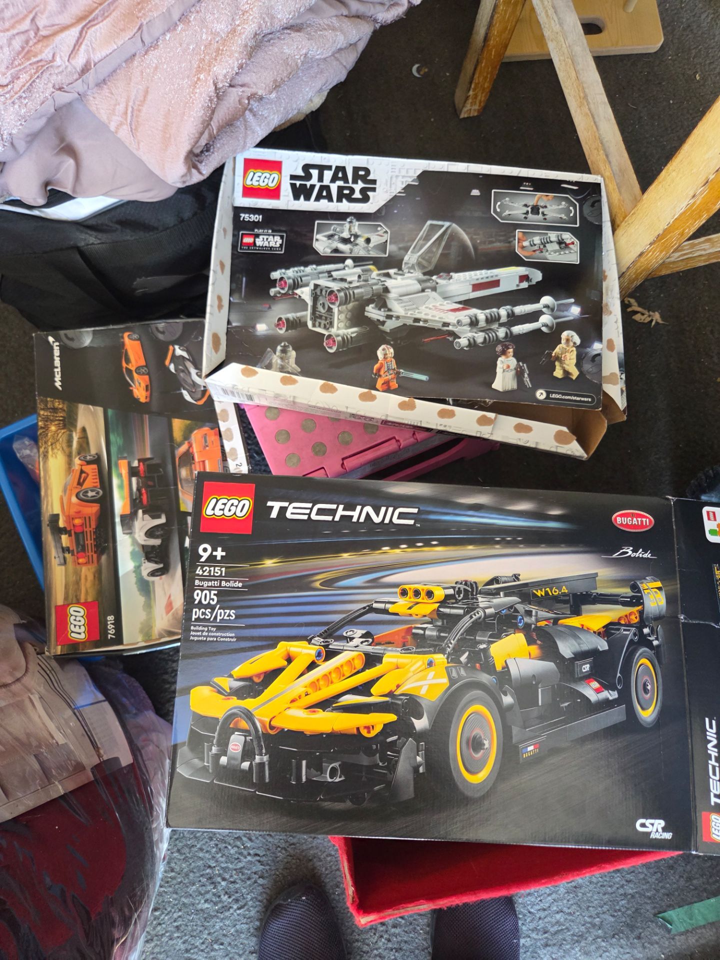 Nerf guns and Legos like new and some new in packages