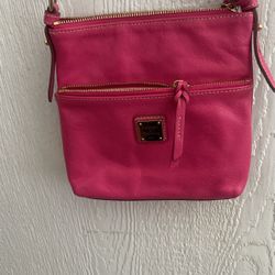 PINK DOONEY & BOURKE  SHOULDER PURSE  NEW 