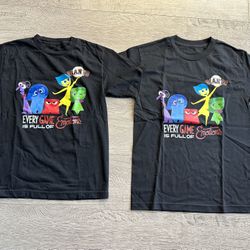 Disney Pixar Inside Out Characters T-shirt New York, SF Giants Team Baseball Fan