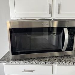Whirlpool 30” Over-the-Range Microwave – Stainless Steel