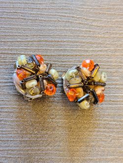 Vintage 40's Custom Jewerly Earings